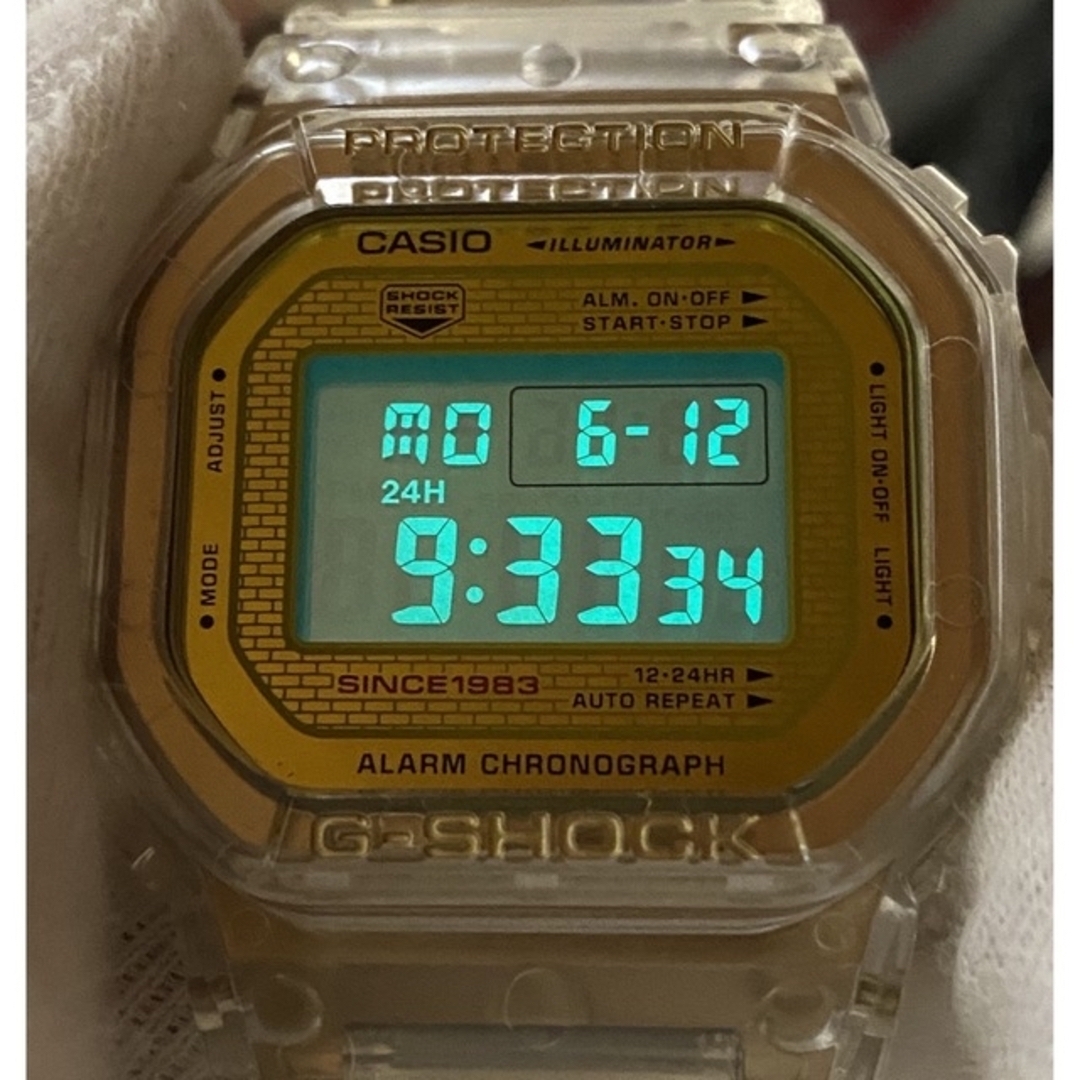 G-SHOCK/限定/オリジン/DW-5000/時計/35周年/ゴールド/美品 | フリマアプリ ラクマ