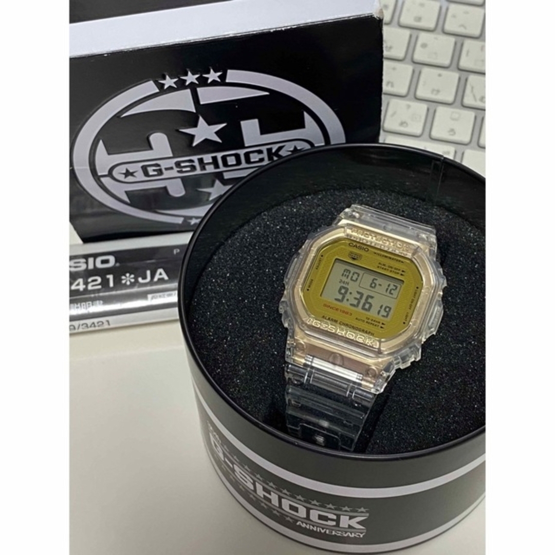 G-SHOCK/限定/オリジン/DW-5000/時計/35周年/ゴールド/美品激レアアニバーサリー