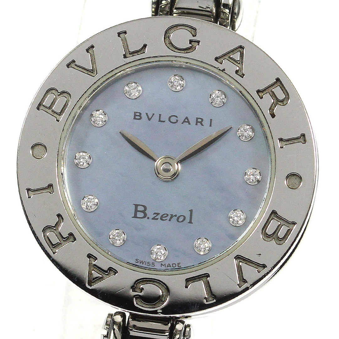 ブルガリ BVLGARI BZ22S B-zero1 バングルSサイズ 12Pダイヤ クォーツ ...