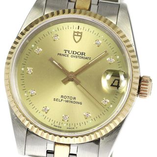 チュードル(Tudor)のチュードル TUDOR 72033 プリンスオイスターデイト YGベゼル Cal.2824-2 自動巻き ボーイズ 美品 _753487(腕時計(アナログ))