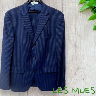 LES MUES  セットアップ 夏用ブラックスーツ