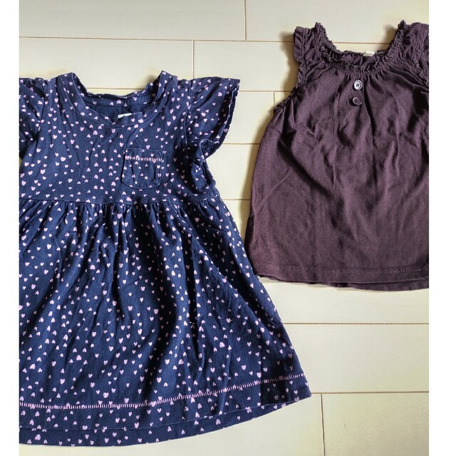 babyGAP(ベビーギャップ)の95 gapワンピース　チュニック　2点 キッズ/ベビー/マタニティのキッズ服女の子用(90cm~)(ワンピース)の商品写真