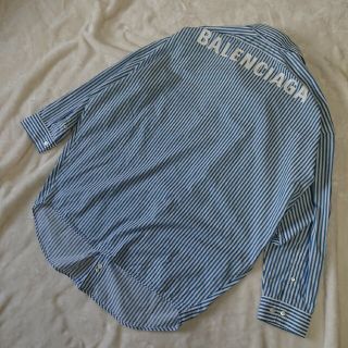 Balenciaga - ☆超人気アイテム☆BALENCIAGA ストライプシャツ サイズ