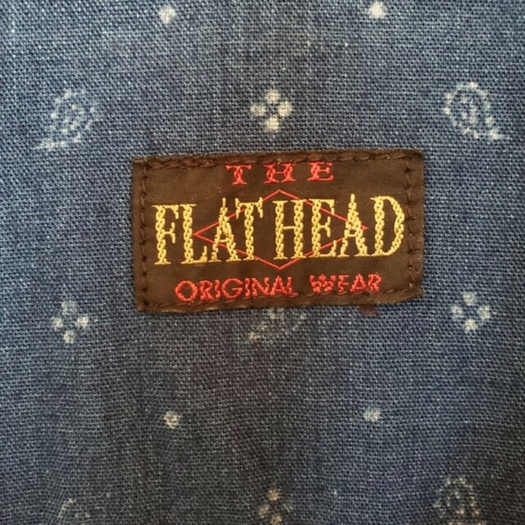 【Flathead】ペイズリー柄シャツ レディースのトップス(シャツ/ブラウス(半袖/袖なし))の商品写真
