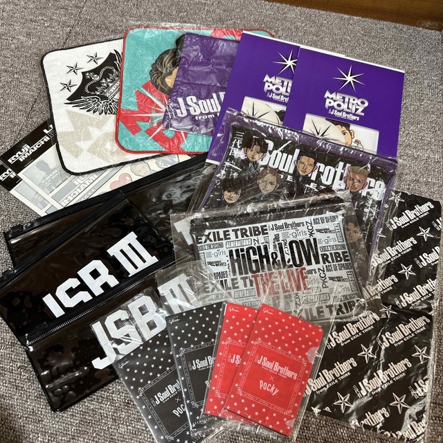 三代目グッズセット jsb 登坂広臣 今市隆二 岩田剛典 | フリマアプリ ラクマ