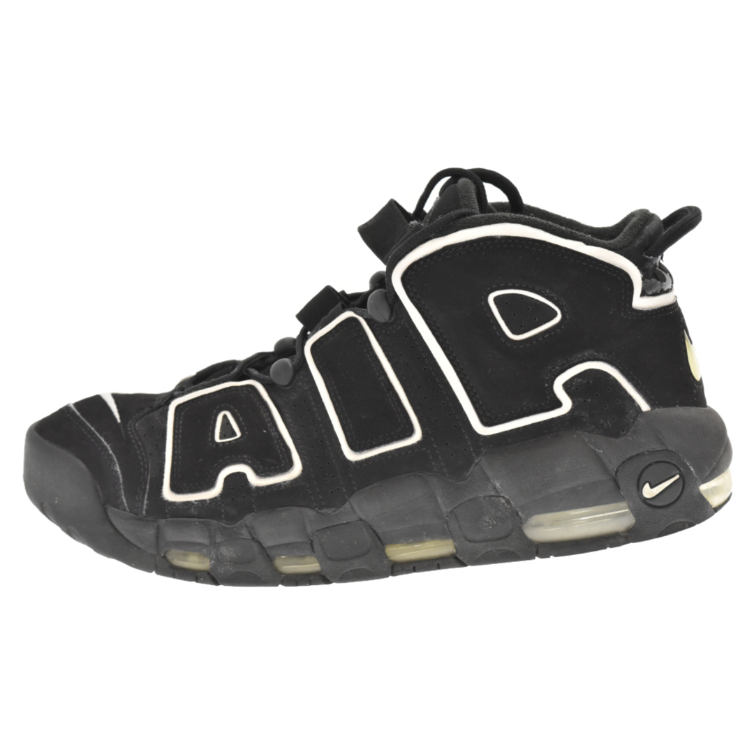 NIKE ナイキ AIR MORE UPTEMPO BLACK エア モアアップテンポ ハイカットスニーカー ブラック US10/28cm 414962-002