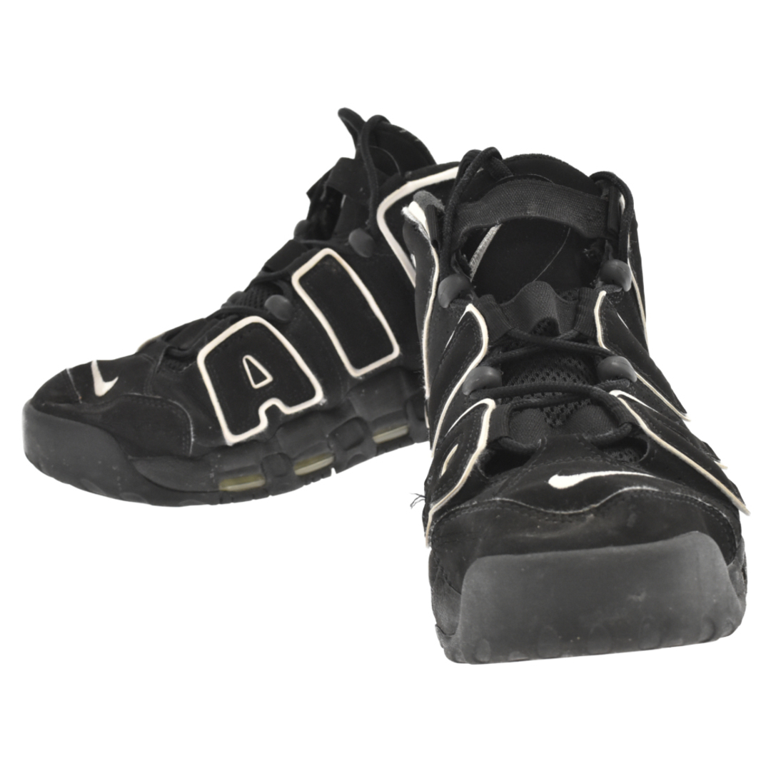 NIKE ナイキ AIR MORE UPTEMPO BLACK エア モアアップテンポ ハイカットスニーカー ブラック US10/28cm 414962-002