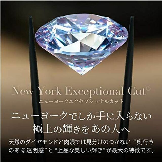 Gift from New York ピアス レディース 人工アメジスト プラチ