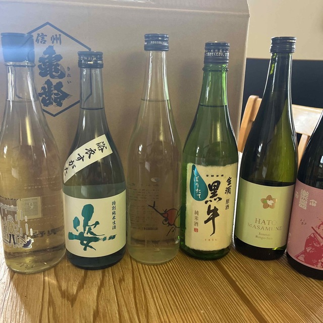 日本酒　四合瓶セット　ヨコヤマ　仙禽カブトムシなど