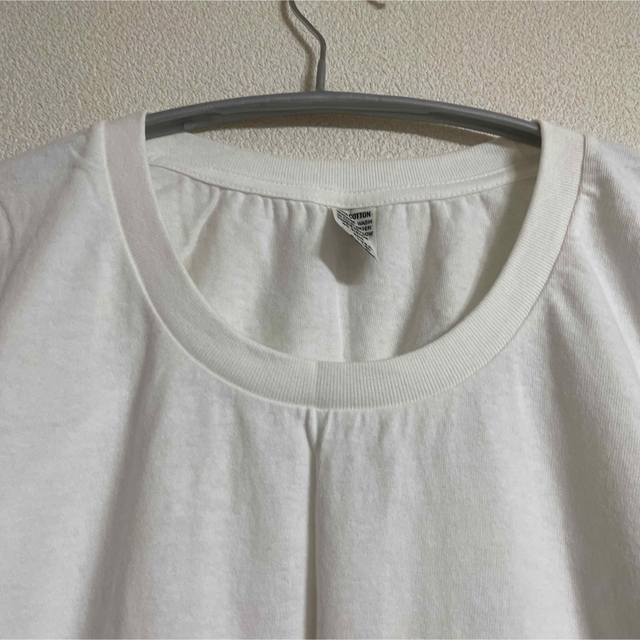 難有新品 長袖Tシャツ トップス M ホワイト白 未使用 インナー 綿100%の通販 by momomo's shop｜ラクマ