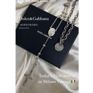 ドルチェ&ガッバーナ(DOLCE&GABBANA) クロス ネックレス(メンズ)の通販