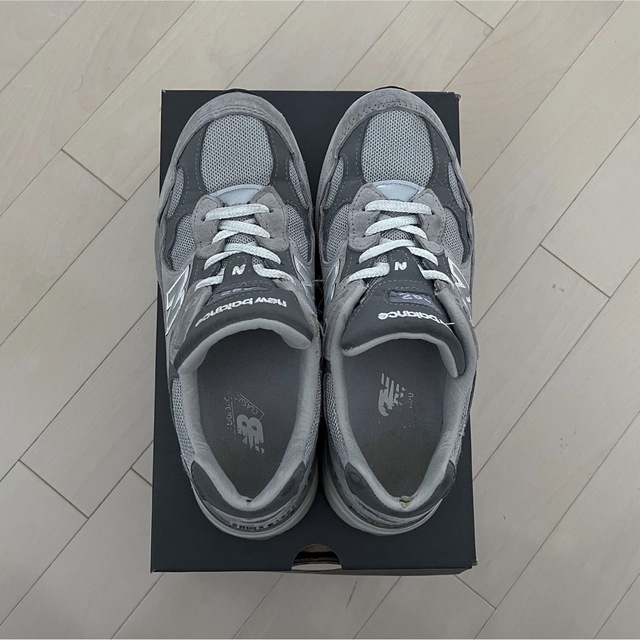 New Balance(ニューバランス)のnewbalance M992GR 24.0cm グレー 美品 即日発送  レディースの靴/シューズ(スニーカー)の商品写真