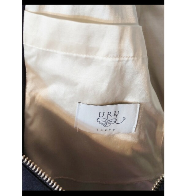 定価5.9万 URU 23SS コットンリネン ジップアップブルゾン 2
