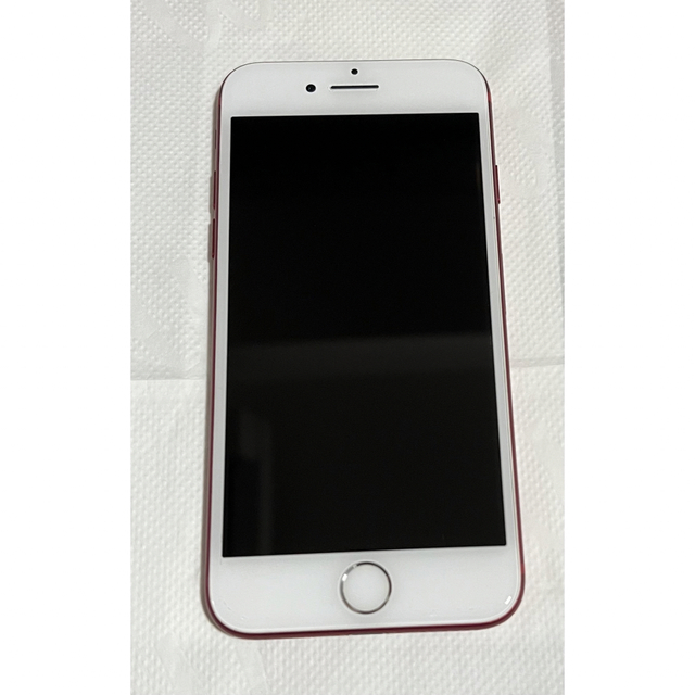 iPhone 7 Red 128 GB SIMフリー 美品 - スマートフォン本体