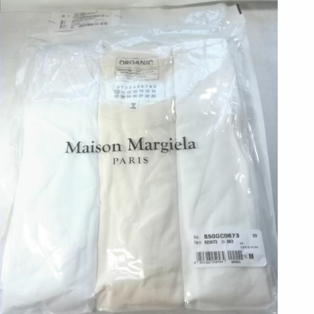 ●新品/正規品● MARGIELA 3パック Tシャツ-Logo & 4ステッチ