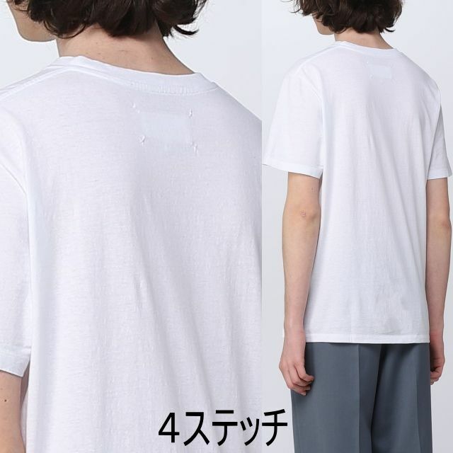 Maison Martin Margiela(マルタンマルジェラ)の●新品/正規品● MARGIELA 3パック Tシャツ-Logo & 4ステッチ メンズのトップス(Tシャツ/カットソー(半袖/袖なし))の商品写真