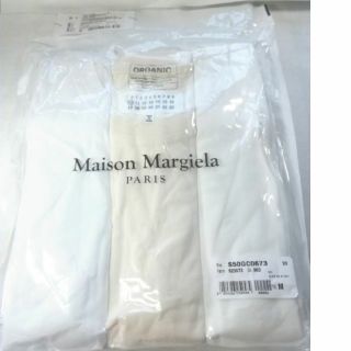 マルタンマルジェラ(Maison Martin Margiela)の●新品/正規品● MARGIELA 3パック Tシャツ-Logo & 4ステッチ(Tシャツ/カットソー(半袖/袖なし))