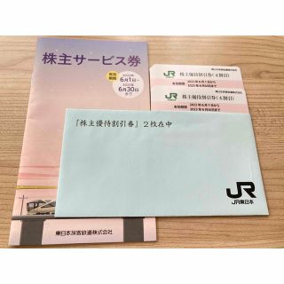 JR東日本 株主優待割引券２枚(その他)