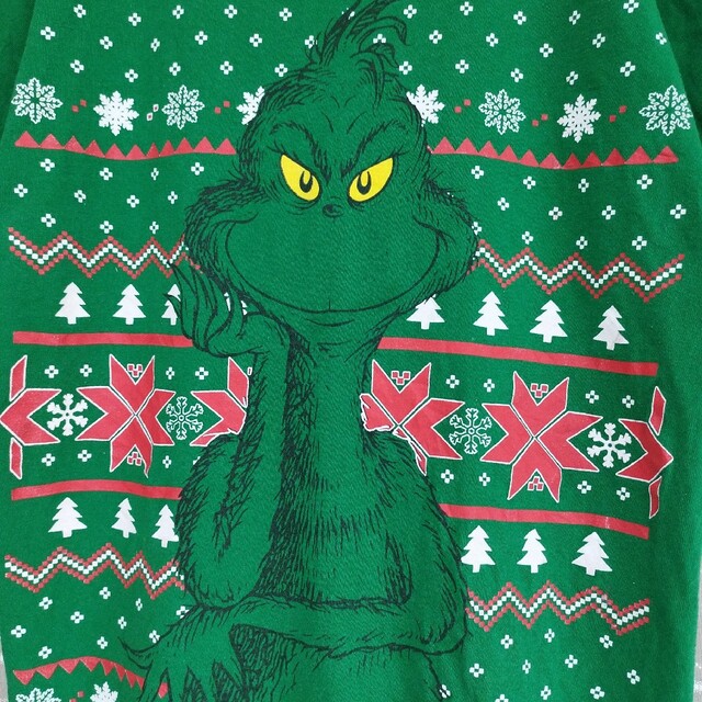 TV&MOVIE - GrinchグリンチアニメキャラクターTシャツtシャツムービー
