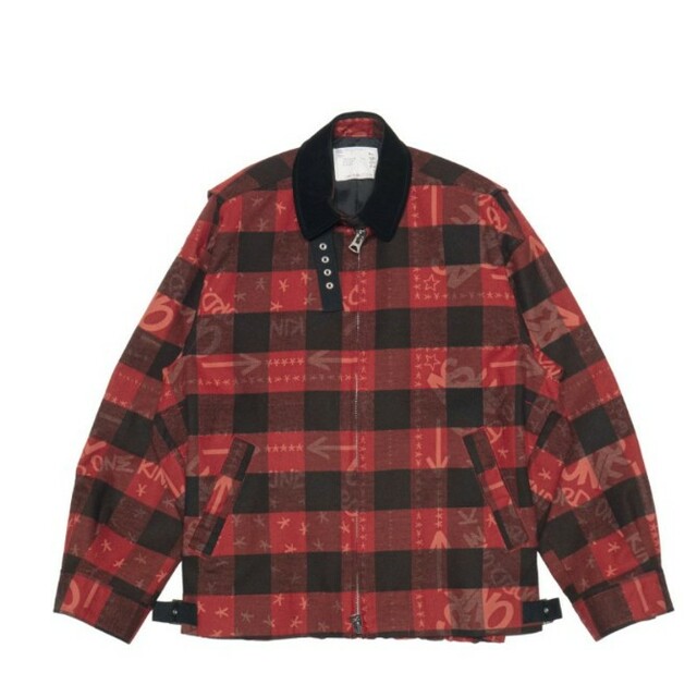 sacai - size1 新品 sacai Eric Haze Buffalo Checkの通販 by sacai - size1 新品 sacai Eric Haze Buffalo Checkの通販 by