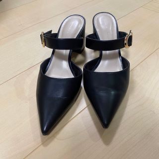 チャールズアンドキース(Charles and Keith)のCHARLES&KEITH パンプス ブラック(サンダル)