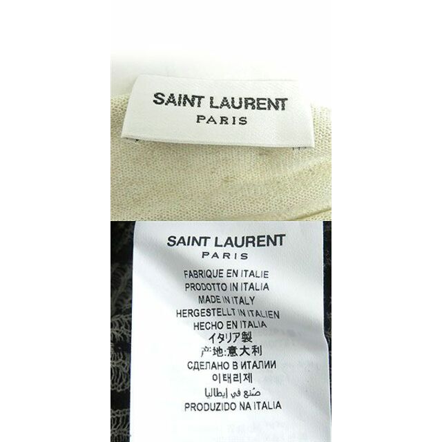 Saint Laurent - 極美品▽2020年製 サンローランパリ 645779 クルー