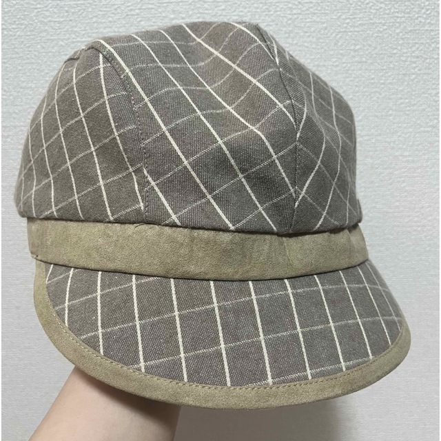 MAMAIKUKO(ママイクコ)の🌼ママイクコ　キャスケット　帽子　格子柄　チェック レディースの帽子(キャスケット)の商品写真