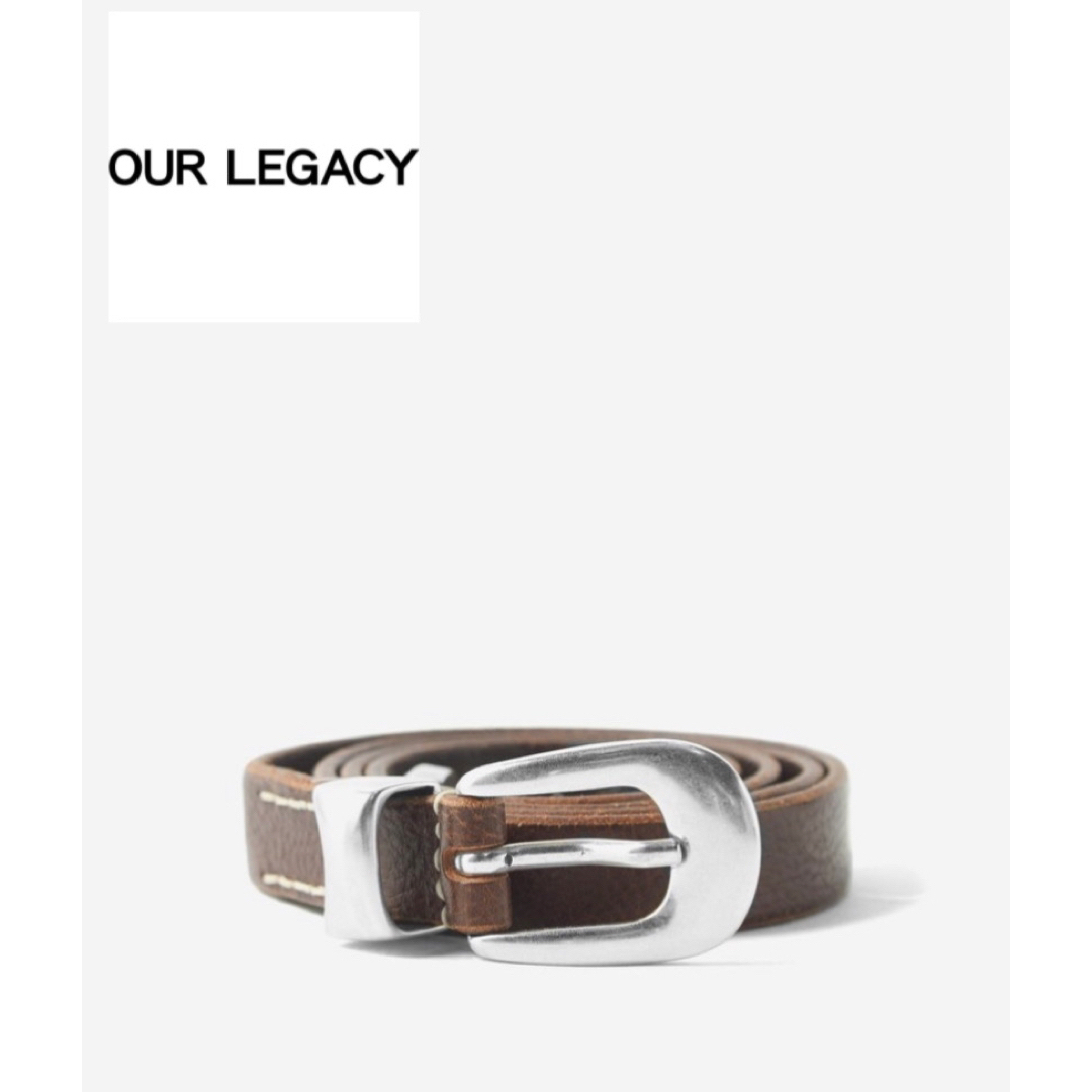 即完品　新品未使用　23SS OUR LEGACY LEATHER BELT