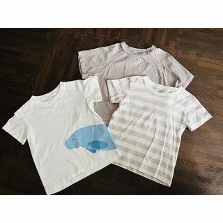 ムジルシリョウヒン(MUJI (無印良品))のTシャツ 3枚(Tシャツ/カットソー)