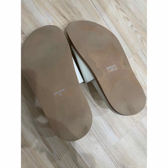 TODAYFUL(トゥデイフル)のLeather Slide Sandals サイズ37 レディースの靴/シューズ(サンダル)の商品写真