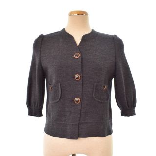 大人気商品 ミナペルホネン カシミヤニットカーディガン ilo - 通販