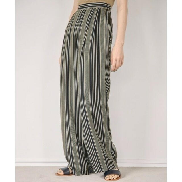 TODAYFUL Georgette Stripe Trousers 38 | ovale.eu