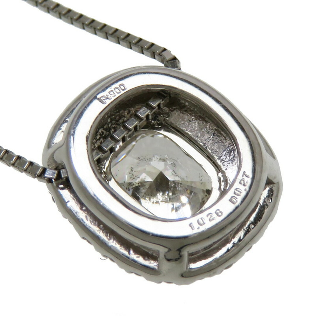 ネックレス  Pt900 中央ダイヤモンド