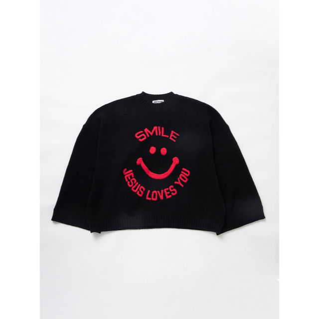 TTT_MSW - ttt_msw 23ss SMILE OVER SIZE KNIT ニットの通販 by TTT_MSW - ttt_msw 23ss SMILE OVER SIZE KNIT ニットの通販 by