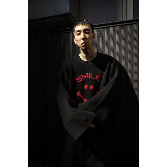 ttt_msw 23ss SMILE OVER SIZE KNIT