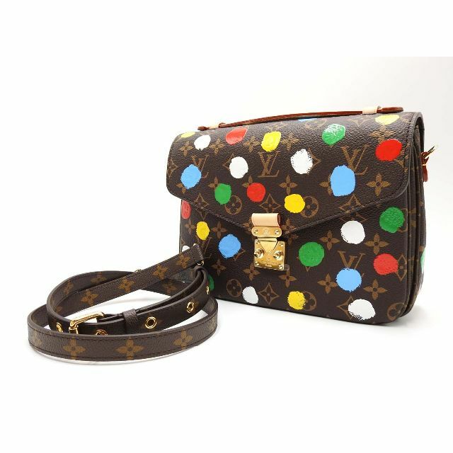 ビンテージ ルイヴィトン ペインティッド ドット LV × YK ポシェット