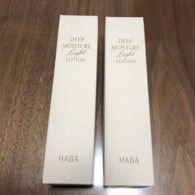HABA(ハーバー)のHABA  ハーバー　ディープモイスチャー　ライトローション　2本 コスメ/美容のスキンケア/基礎化粧品(化粧水/ローション)の商品写真