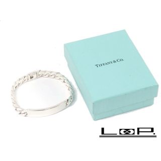 ティファニー(Tiffany & Co.)の■新同■磨き済■　ティファニー ID プレート ブレスレット 喜平 チェーン シルバー SV 箱 【A71866】(ブレスレット)