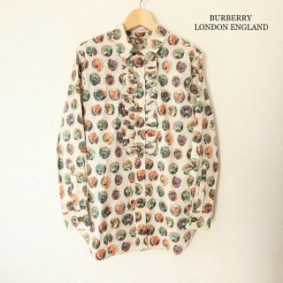 バーバリー(BURBERRY) シャツ/ブラウス(レディース/長袖)（プリント