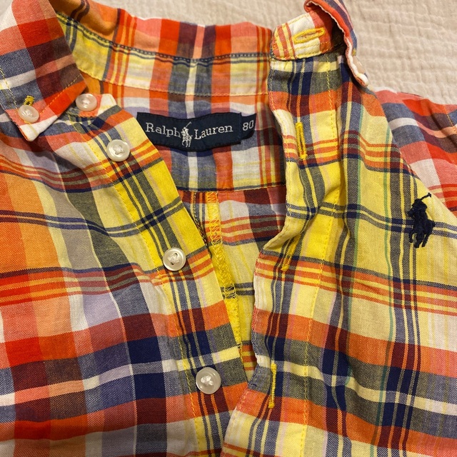 POLO RALPH LAUREN(ポロラルフローレン)のラルフローレン　80cm ポロシャツ　トップス　3点セット キッズ/ベビー/マタニティのベビー服(~85cm)(シャツ/カットソー)の商品写真