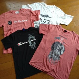 チャンピオン(Champion)の男児用Tシャツ4枚セット！160(Tシャツ/カットソー)