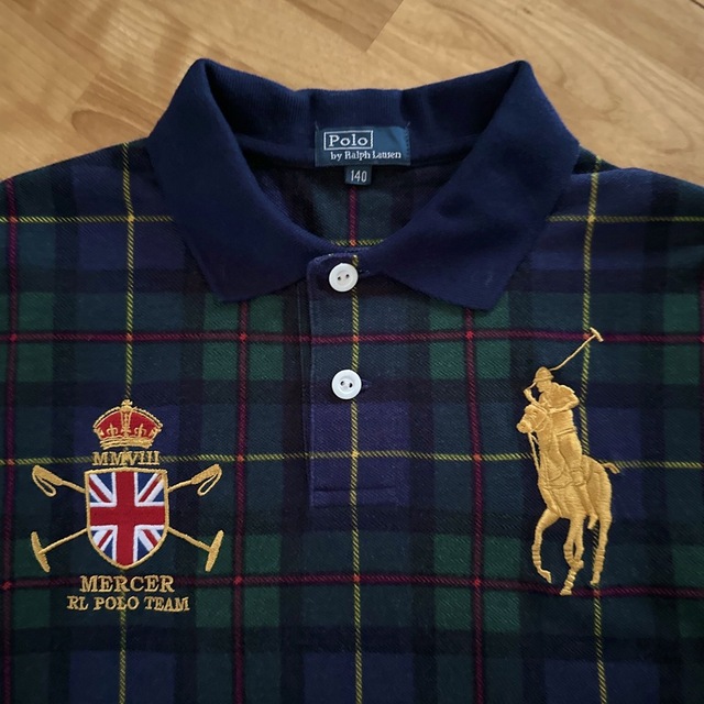 POLO RALPH LAUREN(ポロラルフローレン)のPOLO by RALPH LAUREN Jr ポロシャツ size 140cm キッズ/ベビー/マタニティのキッズ服男の子用(90cm~)(Tシャツ/カットソー)の商品写真