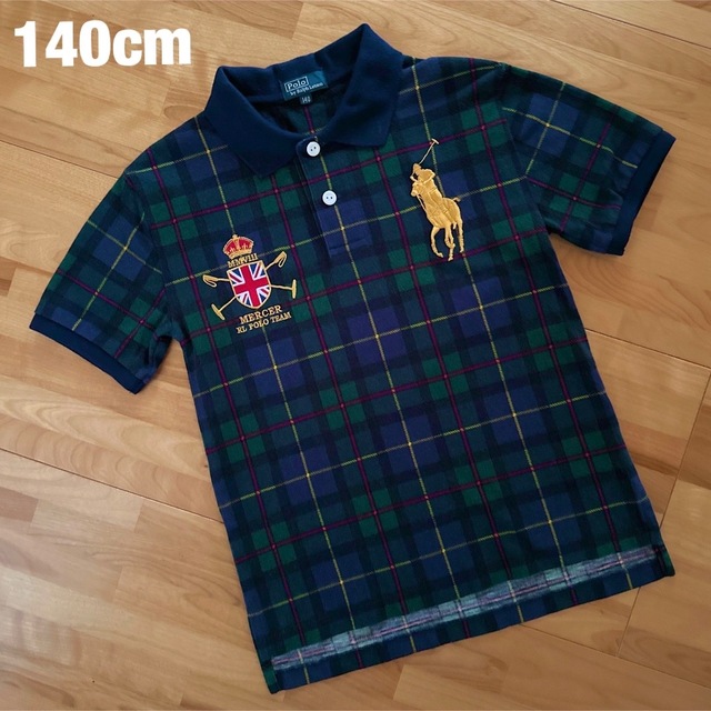 POLO RALPH LAUREN(ポロラルフローレン)のPOLO by RALPH LAUREN Jr ポロシャツ size 140cm キッズ/ベビー/マタニティのキッズ服男の子用(90cm~)(Tシャツ/カットソー)の商品写真