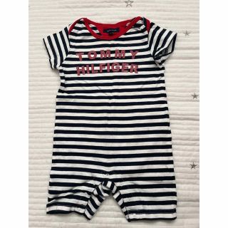 トミーヒルフィガー(TOMMY HILFIGER)のTommy Hilfiger　半袖　ロンパース　12-18m(ロンパース)