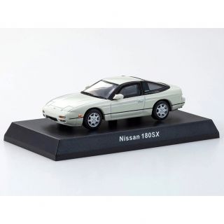 ニッサン(日産)の京商 1/64 64コレクション 15 日産 180SX ホワイト(ミニカー)