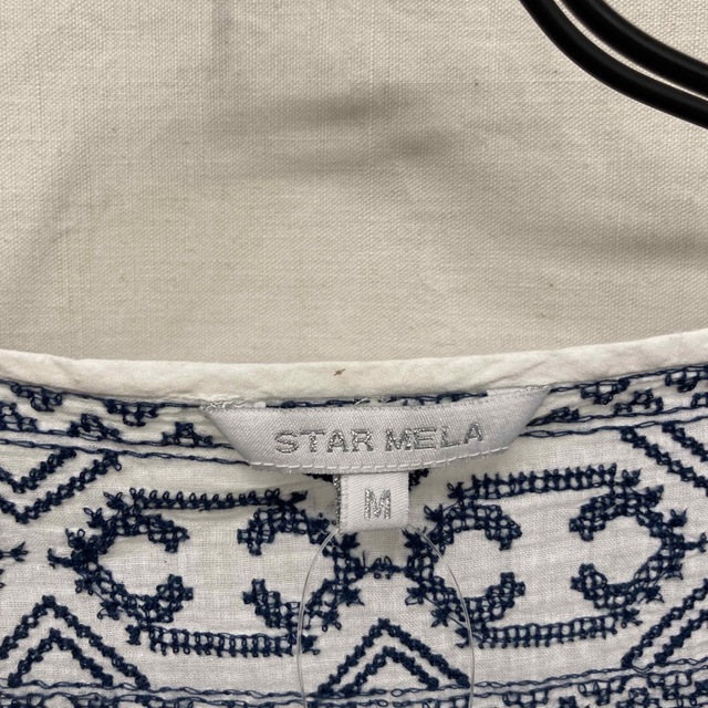 STAR MELA スターメラ　刺繍ワンピース