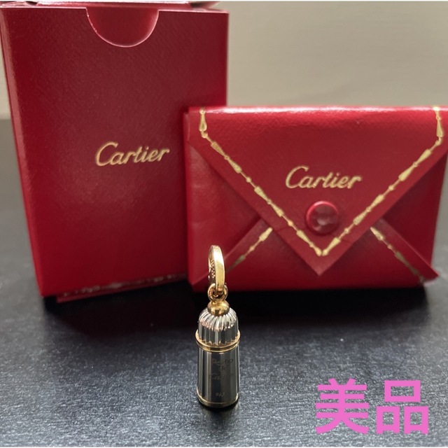 通常在庫品 Cartierカルティエ 香水モチーフチャーム、ネックレス