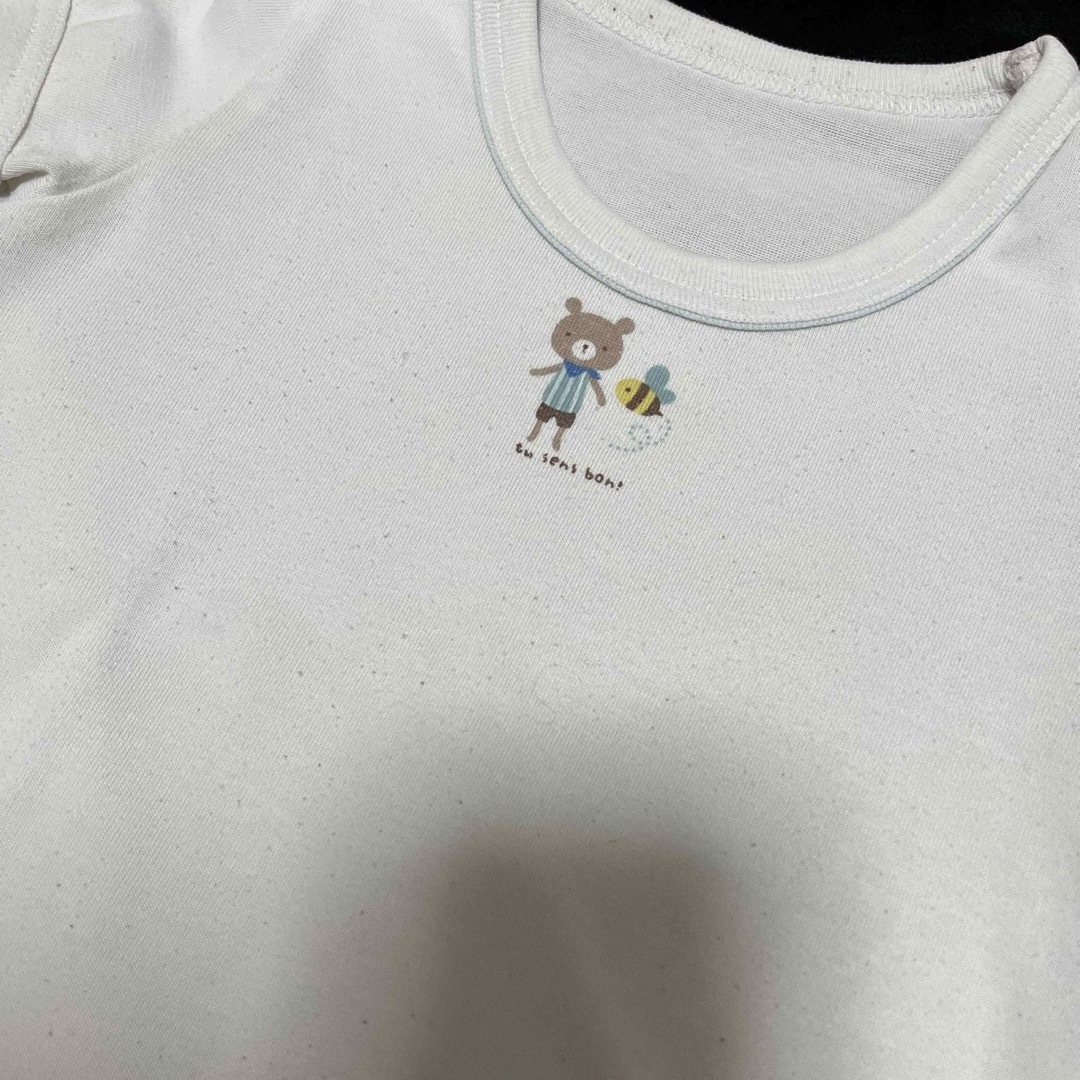 半袖肌着 2枚セット キッズ/ベビー/マタニティのキッズ服男の子用(90cm~)(下着)の商品写真