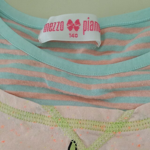 mezzo piano(メゾピアノ)の140 mezzo piano キッズ/ベビー/マタニティのキッズ服女の子用(90cm~)(Tシャツ/カットソー)の商品写真