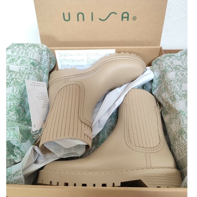 UNISA(ユニサ)の【新品】unisAウニサ　レインブーツ/36 レディースの靴/シューズ(レインブーツ/長靴)の商品写真